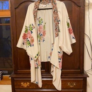 Floral kimono